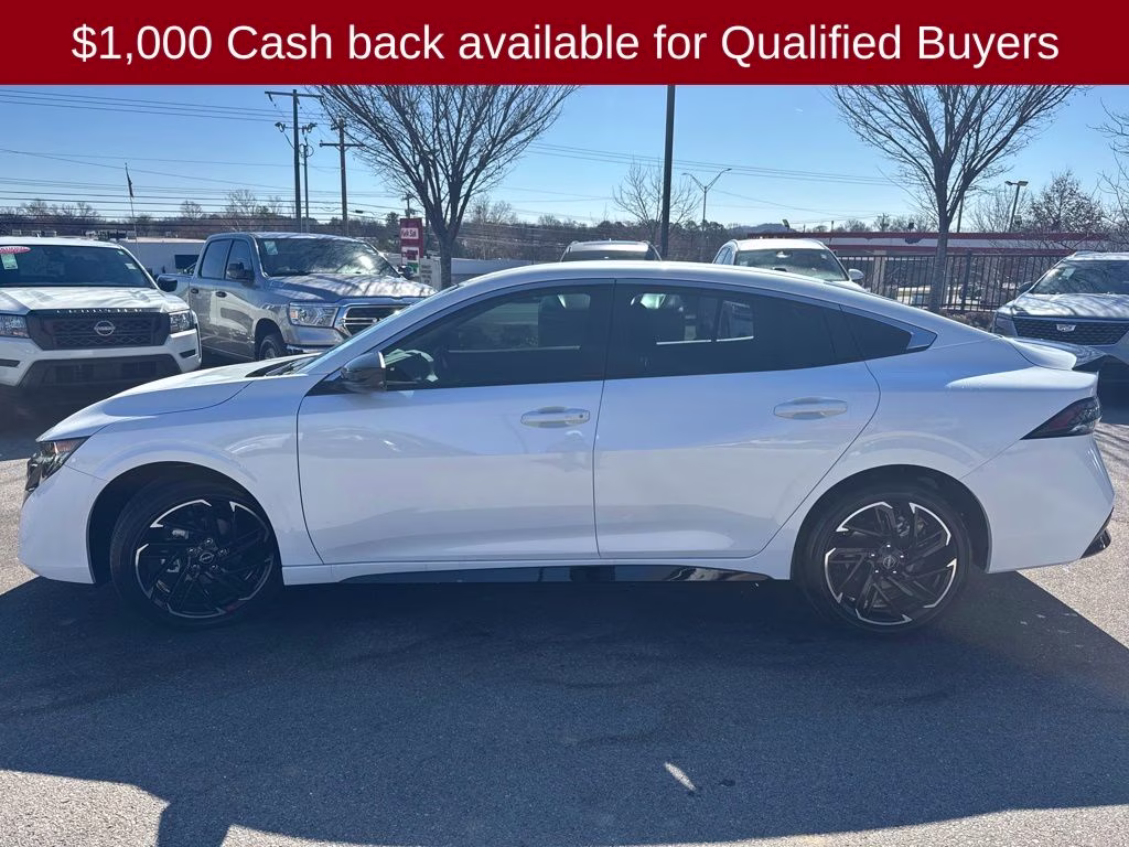 2026 Aspen White Tricoat Nissan Sentra SR FWD Sedan