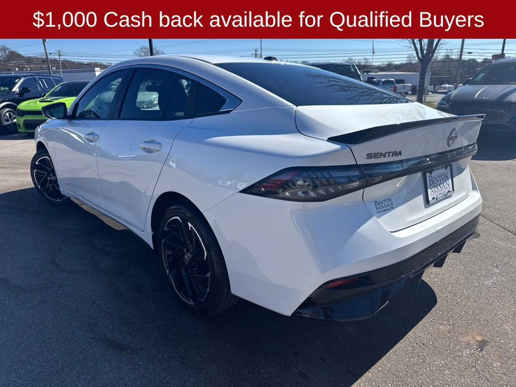 2026 Aspen White Tricoat Nissan Sentra SR FWD Sedan