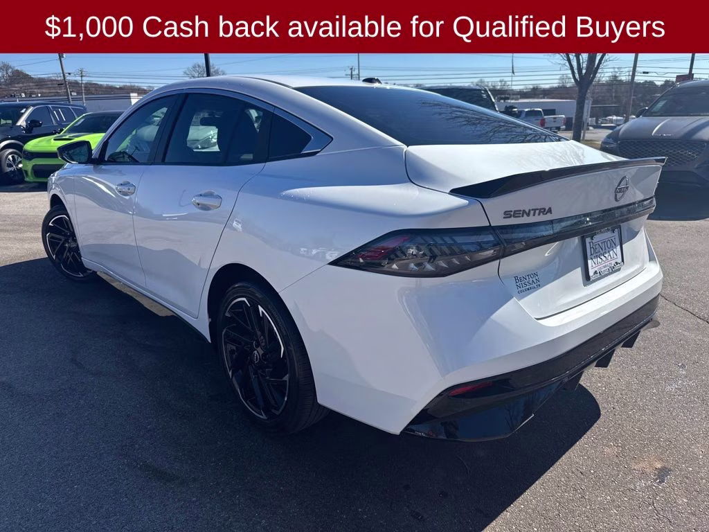 2026 Aspen White Tricoat Nissan Sentra SR FWD Sedan