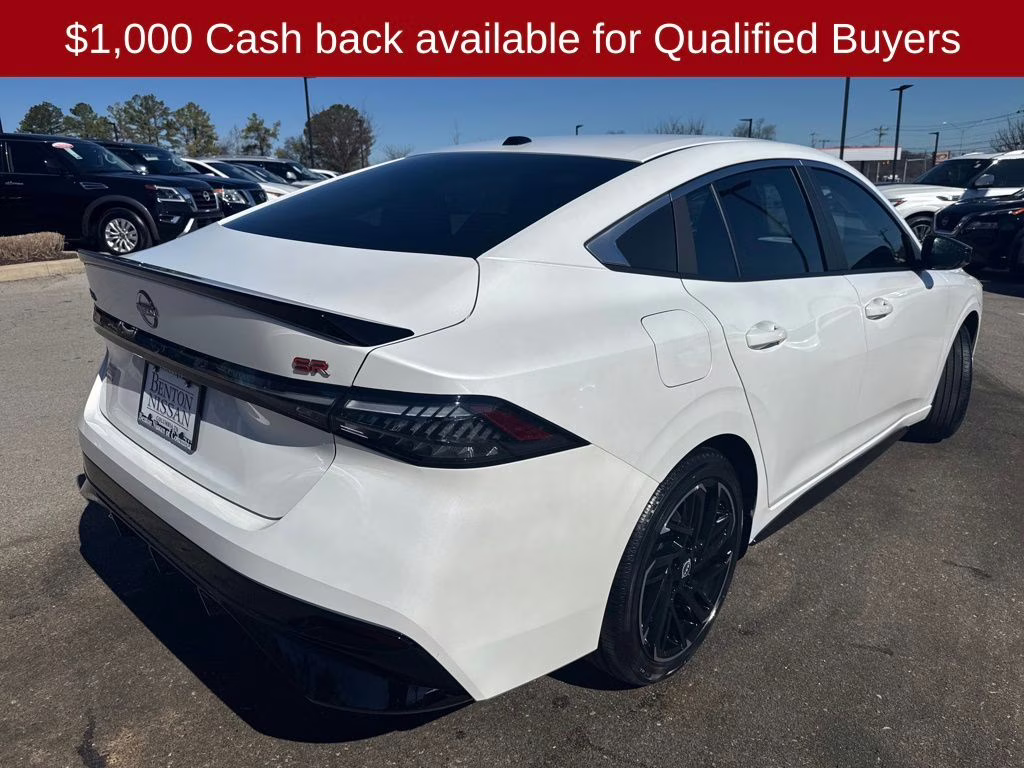 2026 Aspen White Tricoat Nissan Sentra SR FWD Sedan