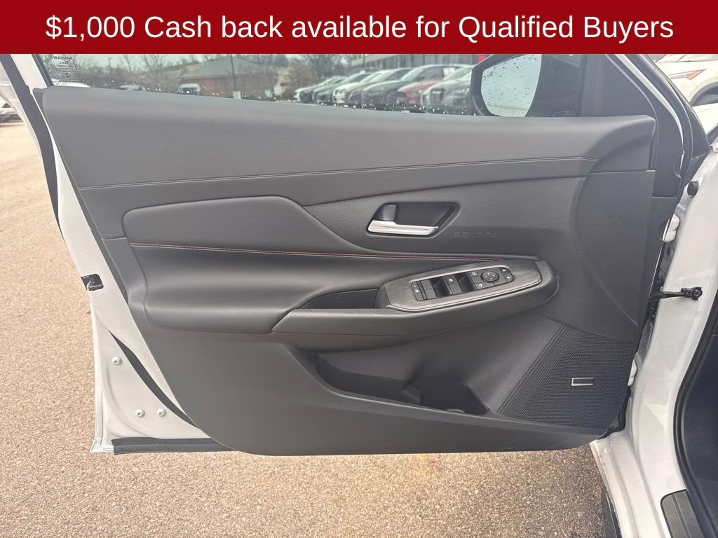 2026 Aspen White Tricoat Nissan Sentra SR FWD Sedan