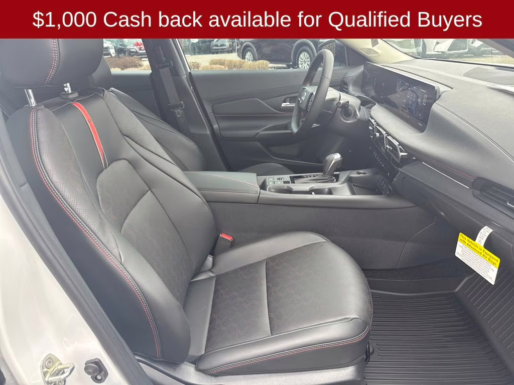 2026 Aspen White Tricoat Nissan Sentra SR FWD Sedan