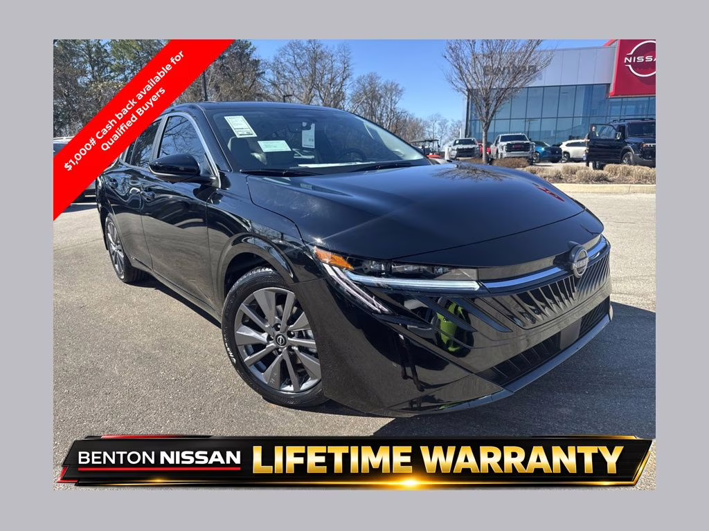 2026 Super Black Nissan Sentra SL FWD Sedan