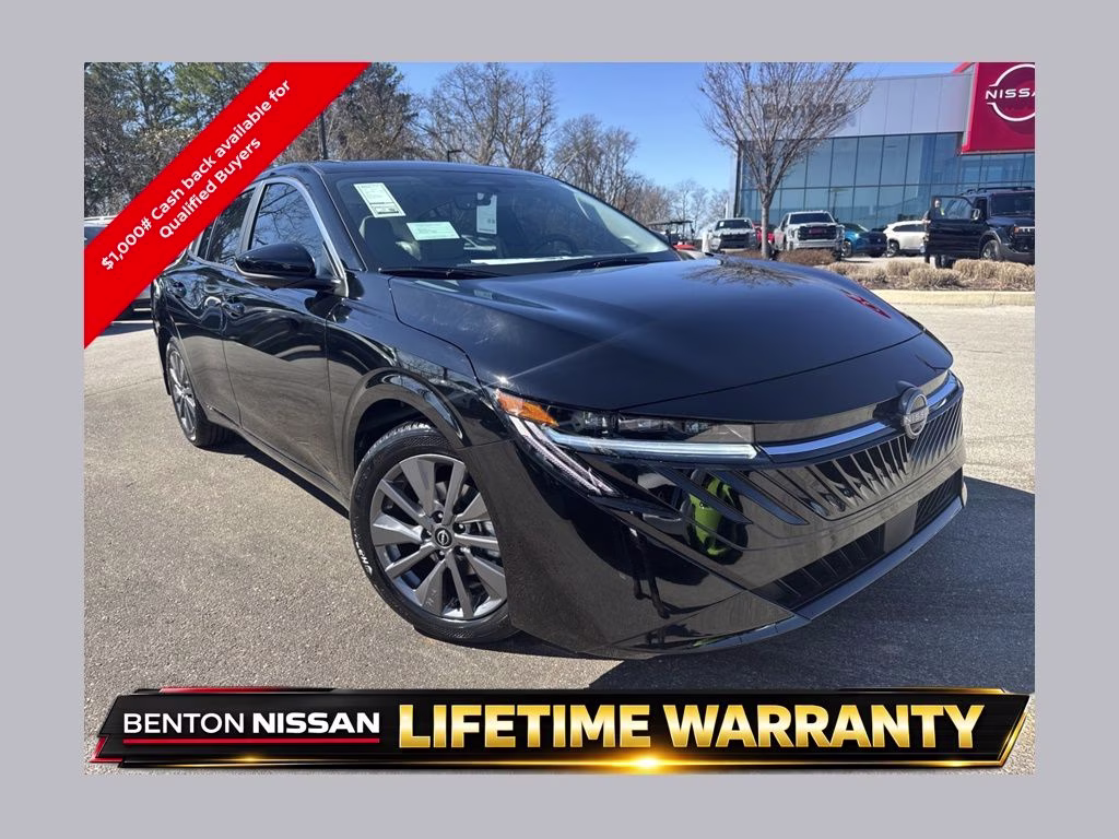 2026 Super Black Nissan Sentra SL FWD Sedan