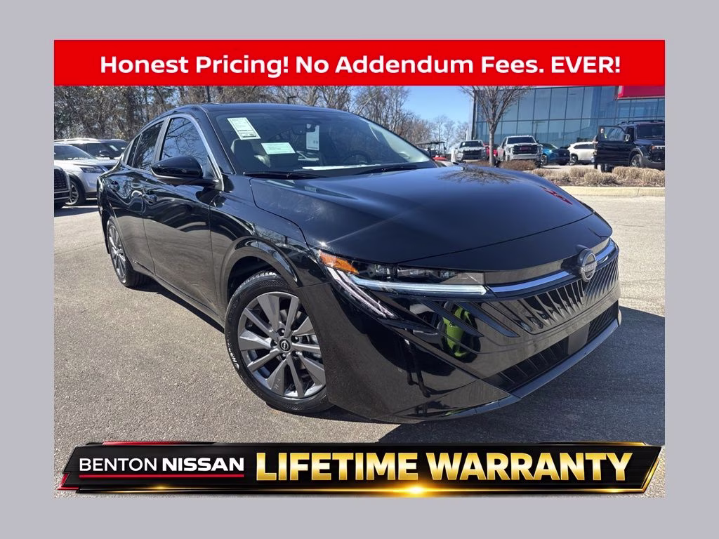 2026 Super Black Nissan Sentra SL FWD Sedan