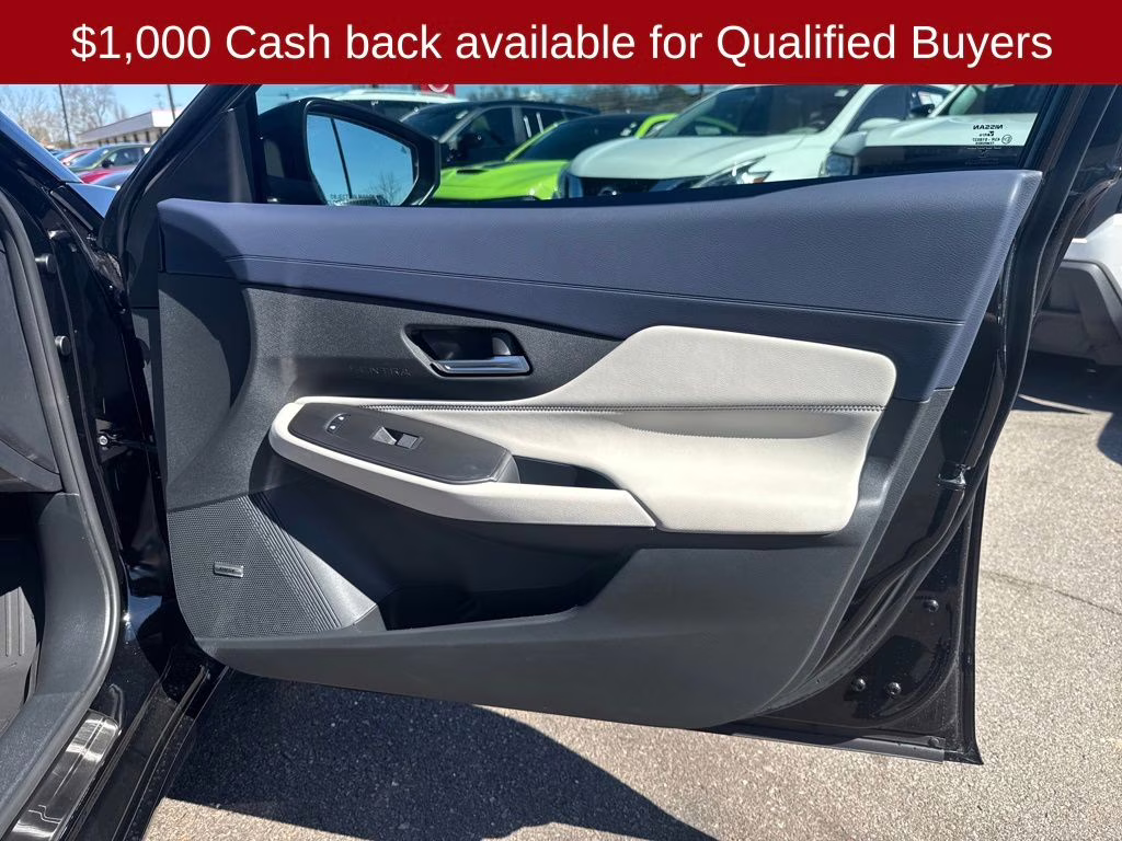 2026 Super Black Nissan Sentra SL FWD Sedan