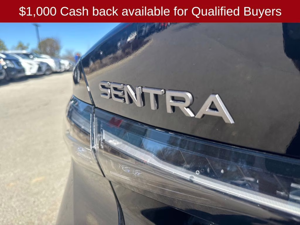 2026 Super Black Nissan Sentra SL FWD Sedan