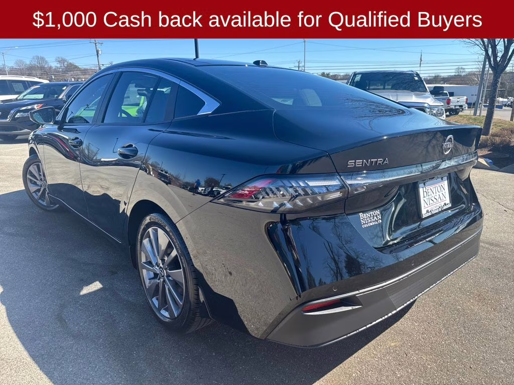 2026 Super Black Nissan Sentra SL FWD Sedan