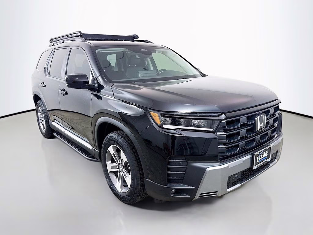 2026 Crystal Black Pearl Honda Pilot EX-L FWD SUV