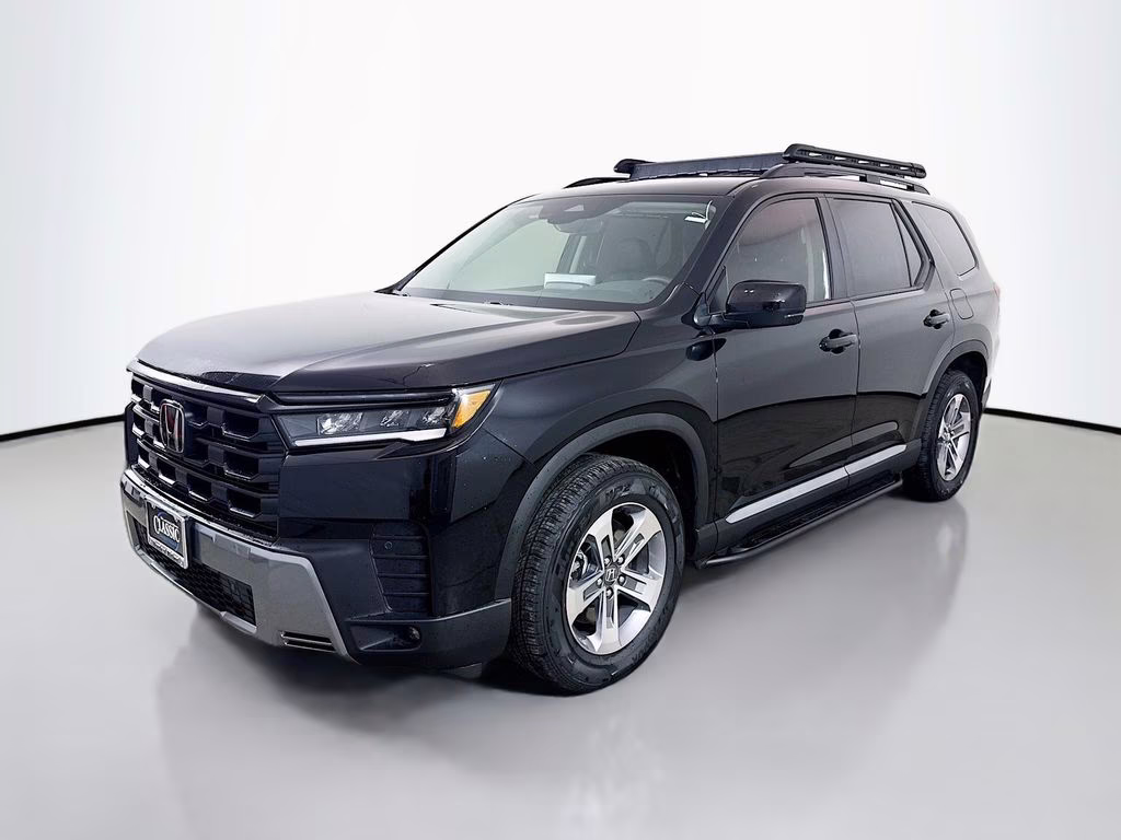 2026 Crystal Black Pearl Honda Pilot EX-L FWD SUV