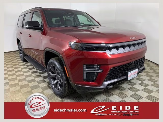 2026 Velvet Red Pearlcoat Jeep Grand Wagoneer Limited Altitude 4X4 SUV