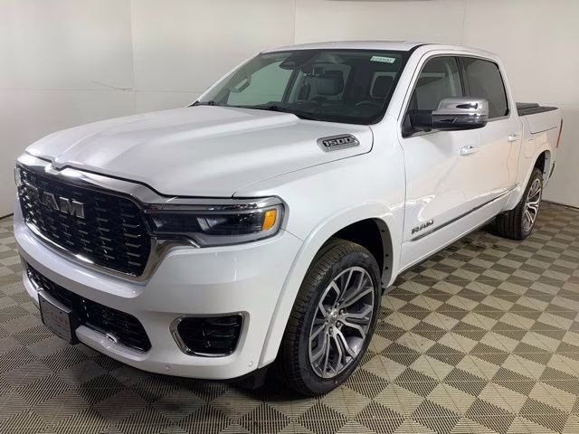 2026 Ivory White Tri-Coat Pearlcoat Ram 1500 Tungsten 4X4 Truck