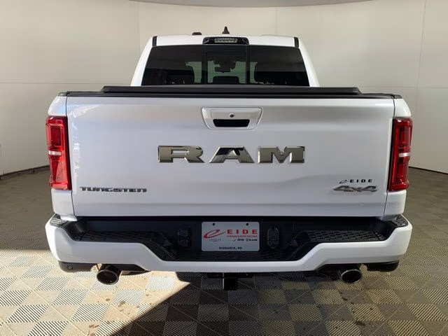 2026 Ivory White Tri-Coat Pearlcoat Ram 1500 Tungsten 4X4 Truck