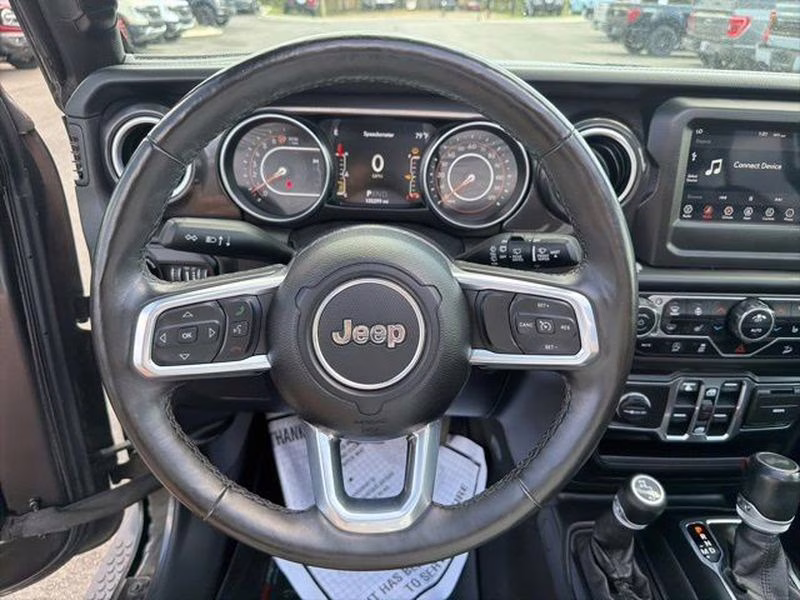 2021 Granite Crystal Metallic Clearcoat Jeep Wrangler Unlimited Sahara Altitude 4X4 SUV