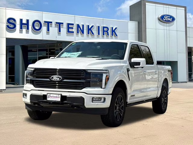 2025 White Metallic Ford F-150 Platinum 4X4 Truck