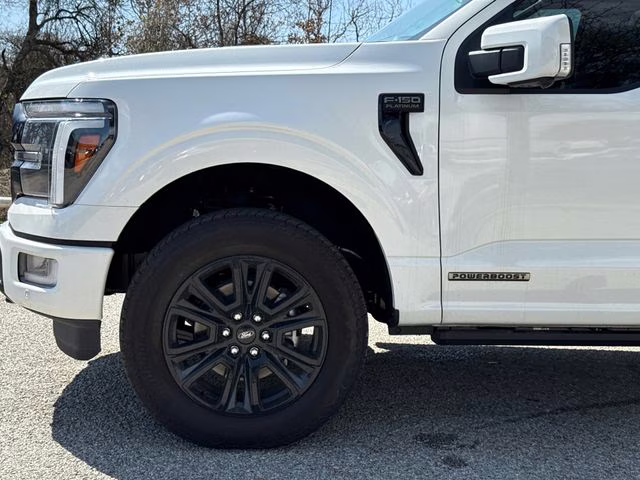 2025 White Metallic Ford F-150 Platinum 4X4 Truck