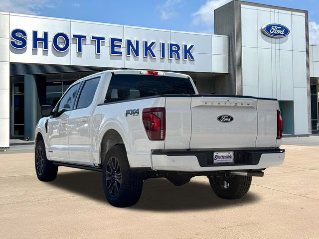 2025 White Metallic Ford F-150 Platinum 4X4 Truck