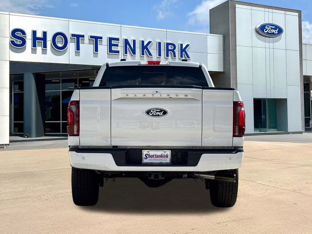 2025 White Metallic Ford F-150 Platinum 4X4 Truck