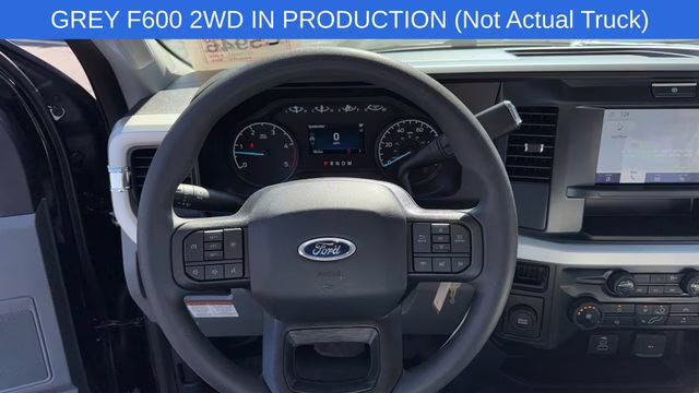 2026 Gray Metallic Ford F-600SD XLT RWD Chassis