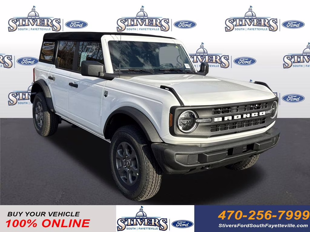 2026 Oxford White Ford Bronco Big Bend 4X4 SUV