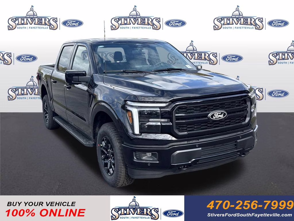 2026 Black Metallic Ford F-150 Lariat 4X4 Truck