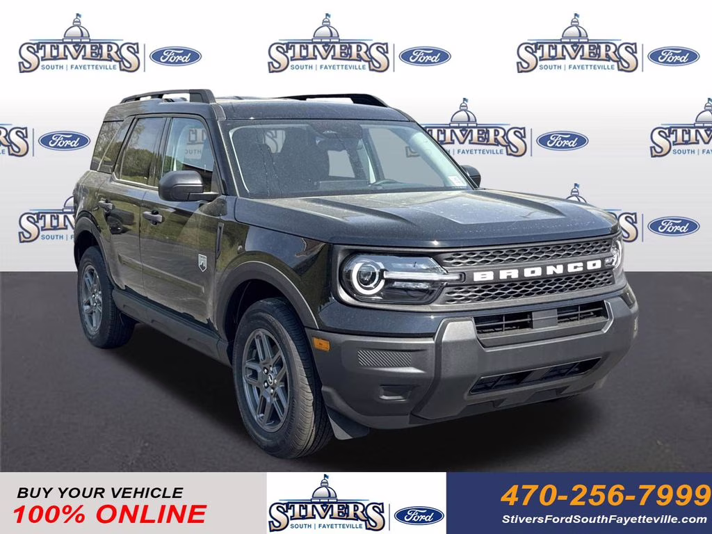 2026 Shadow Black Ford Bronco Sport Big Bend 4X4 SUV