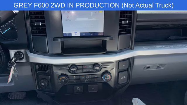 2026 Gray Metallic Ford F-600SD XLT RWD Chassis