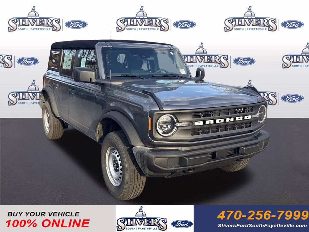 2026 Gray Metallic Ford Bronco Base 4X4 SUV