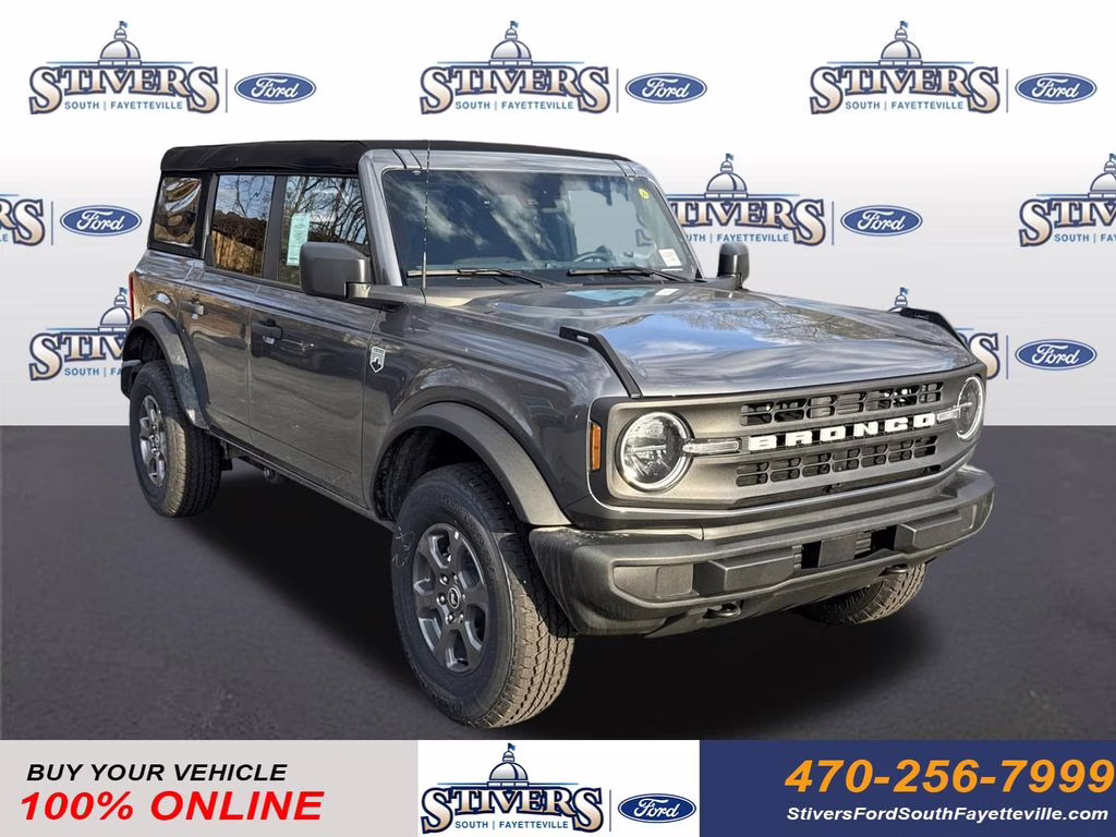 2026 Gray Metallic Ford Bronco Big Bend 4X4 SUV
