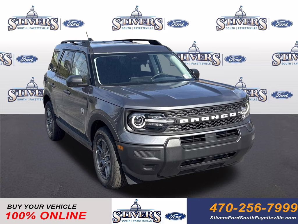 2026 Gray Metallic Ford Bronco Sport Big Bend 4X4 SUV