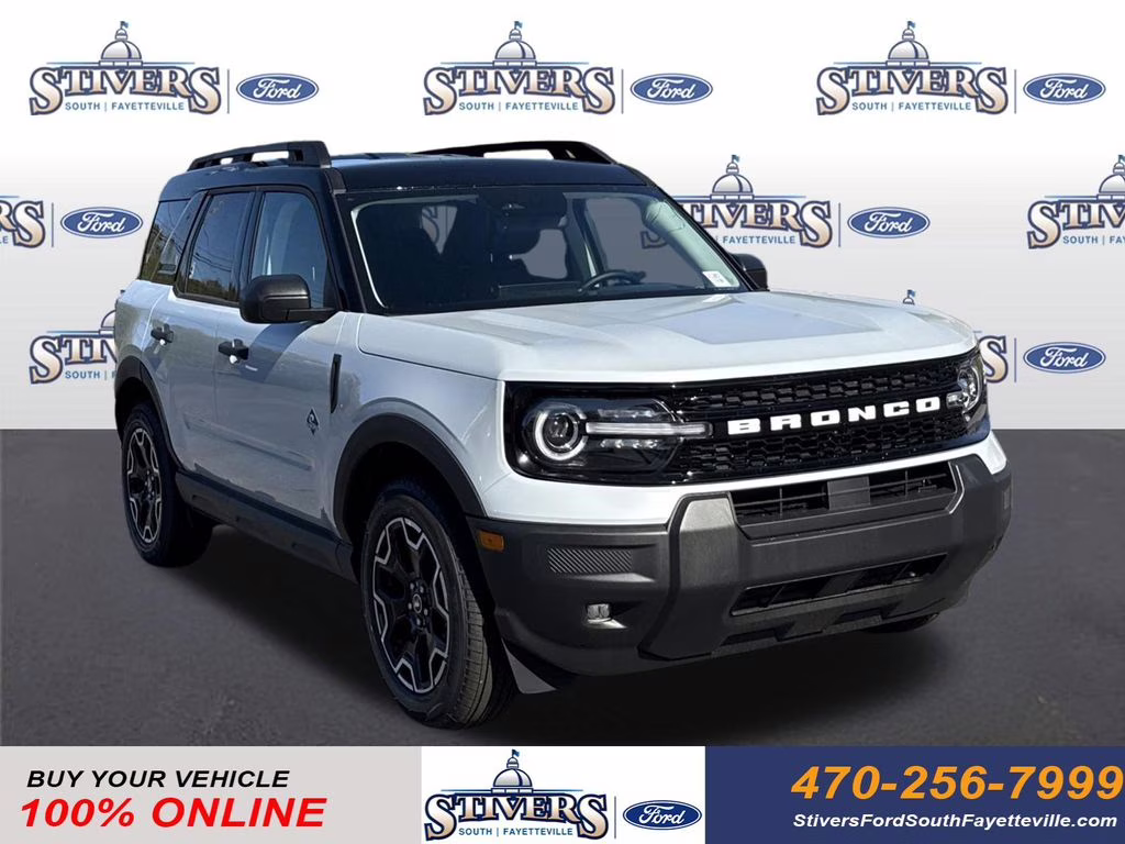 2026 Space White Metallic Ford Bronco Sport Outer Banks 4X4 SUV