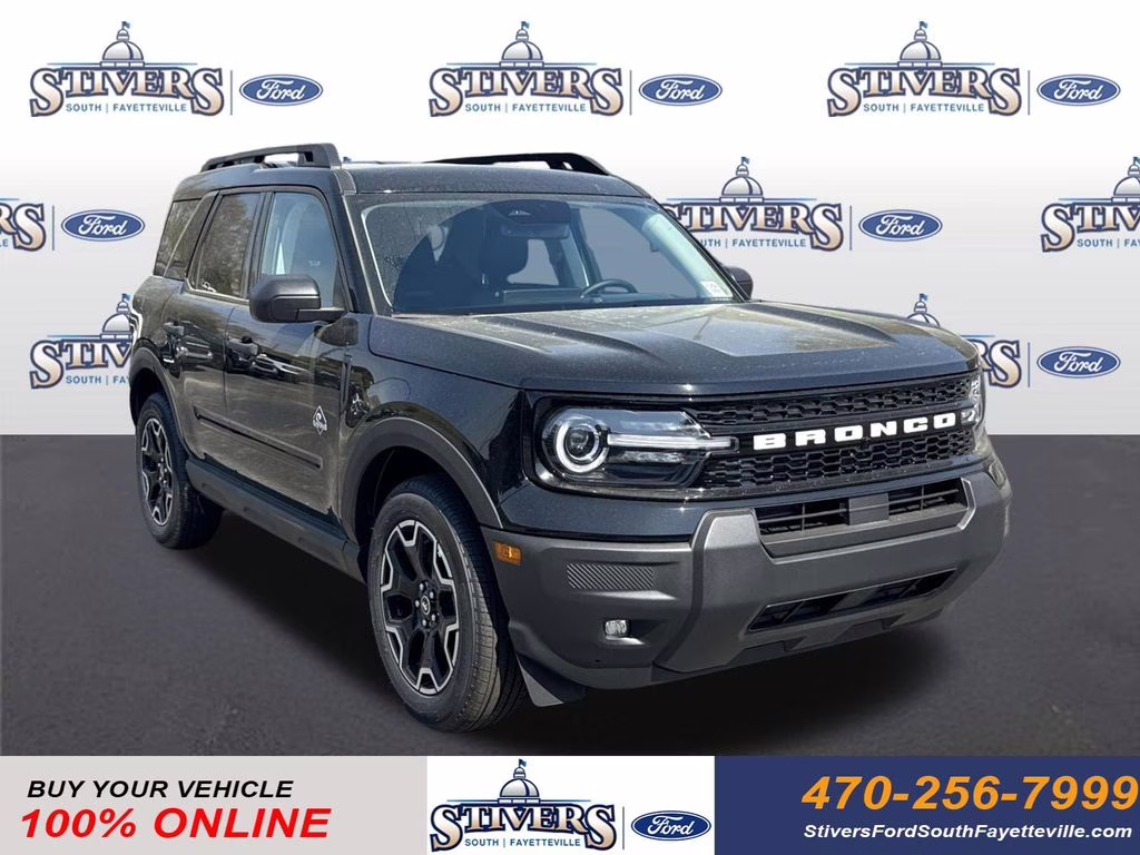 2026 Shadow Black Ford Bronco Sport Outer Banks 4X4 SUV
