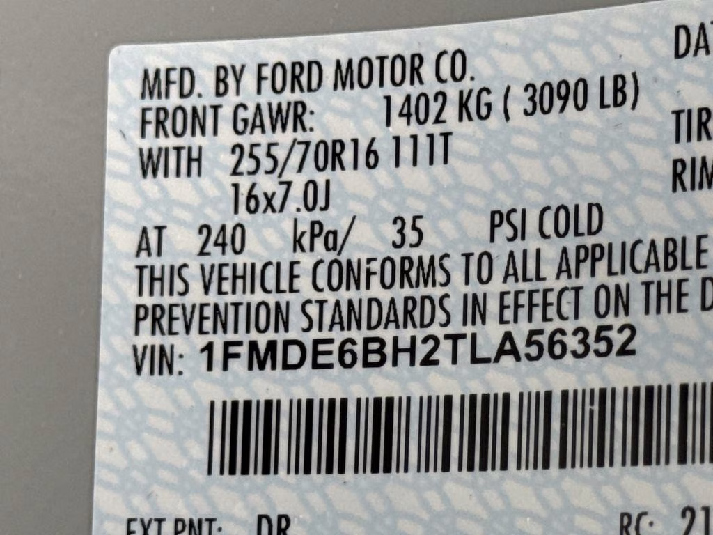 2026 Avalanche Ford Bronco Base 4X4 SUV