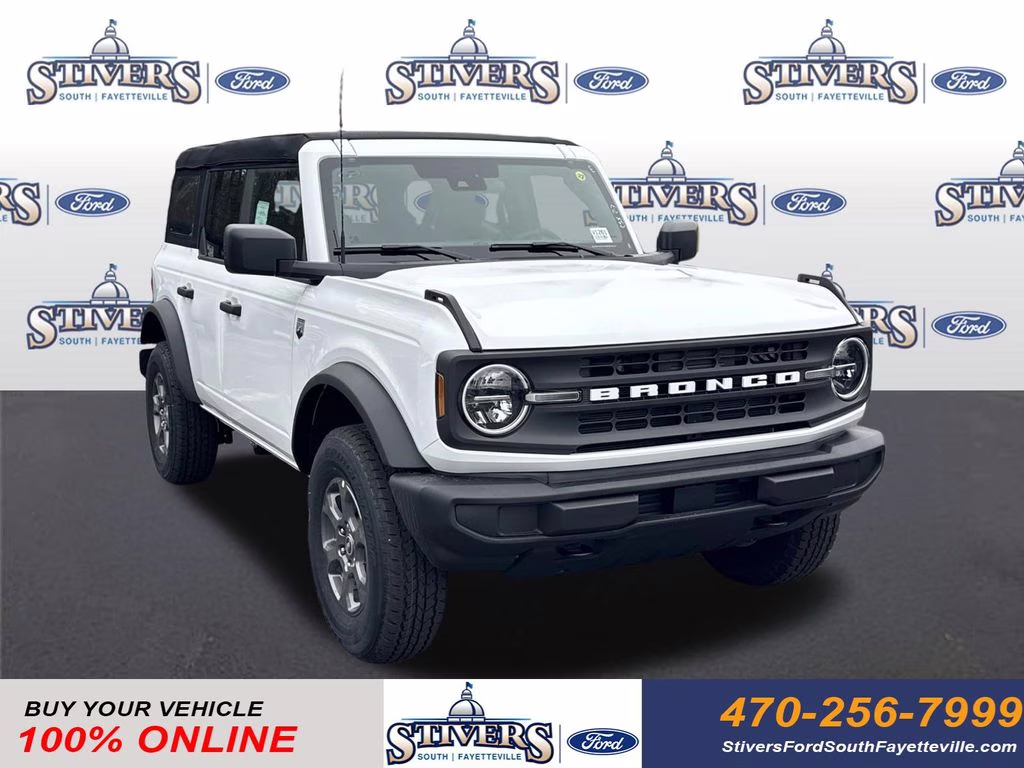 2026 Oxford White Ford Bronco Big Bend 4X4 SUV