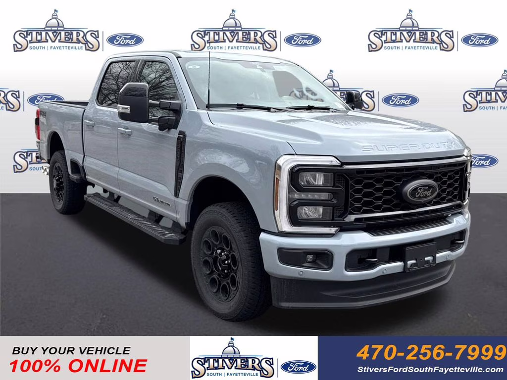 2026 Gray Metallic Ford Super Duty F-250 SRW Lariat 4X4 Truck