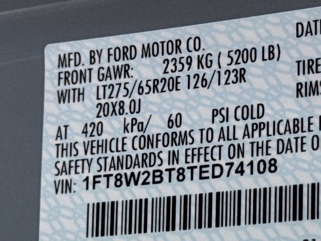 2026 Gray Metallic Ford Super Duty F-250 SRW Lariat 4X4 Truck