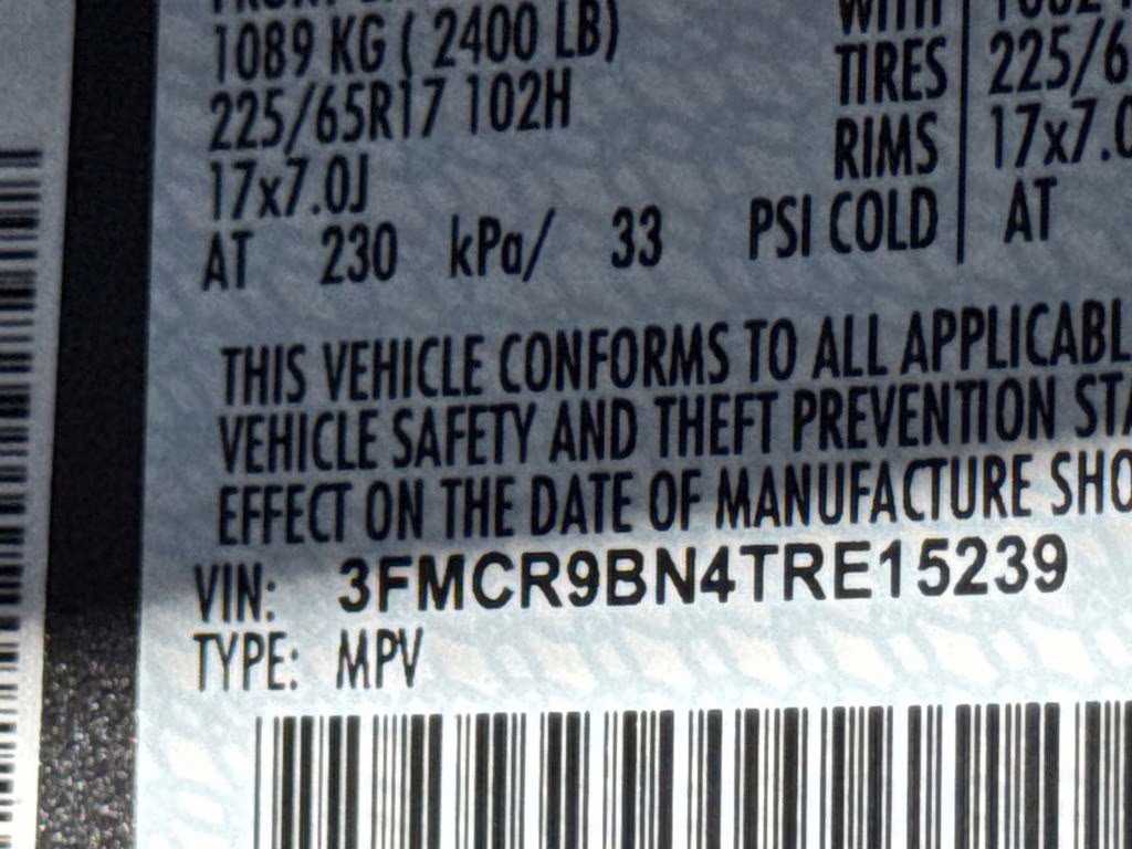 2026 Gray Metallic Ford Bronco Sport Big Bend 4X4 SUV