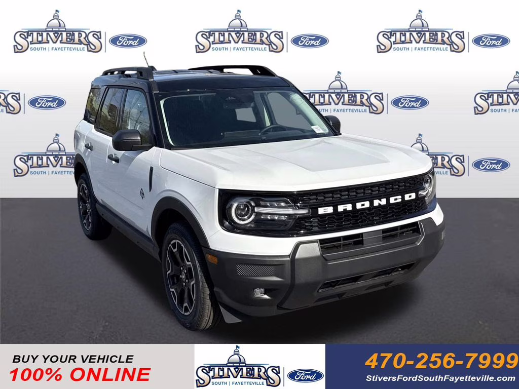 2026 Oxford White Ford Bronco Sport Outer Banks 4X4 SUV