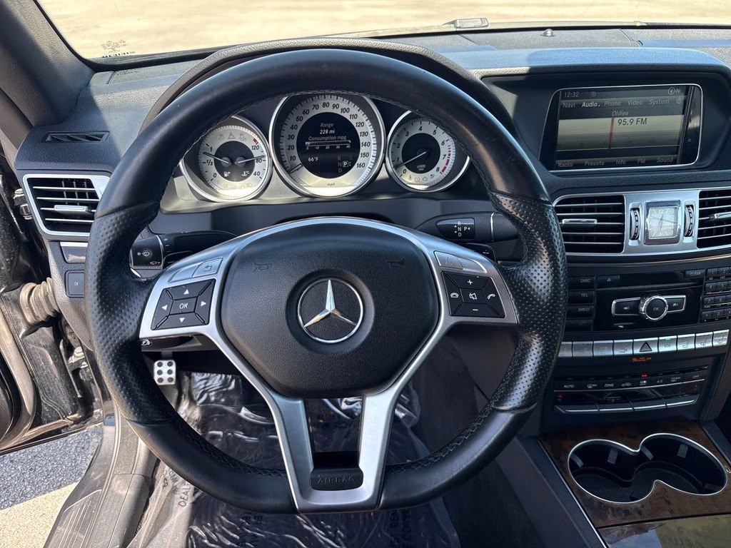 2015 Black Mercedes-Benz E-Class E 400 RWD Convertible