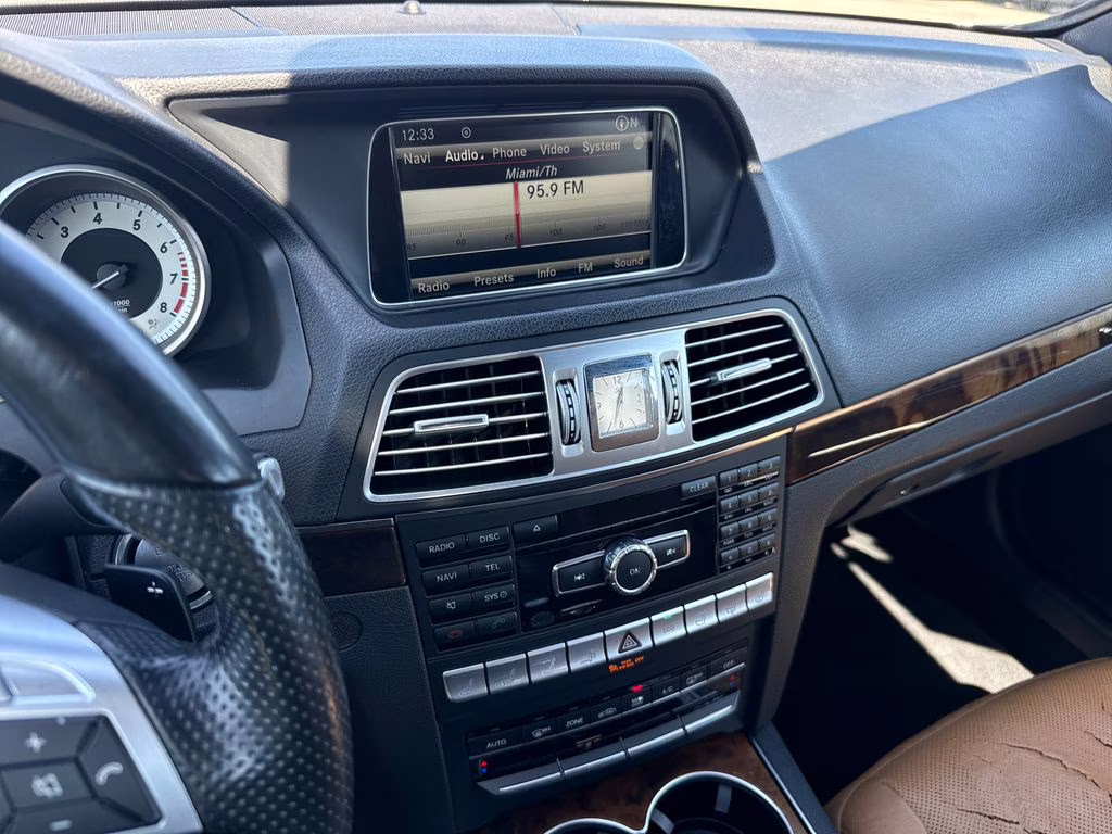 2015 Black Mercedes-Benz E-Class E 400 RWD Convertible