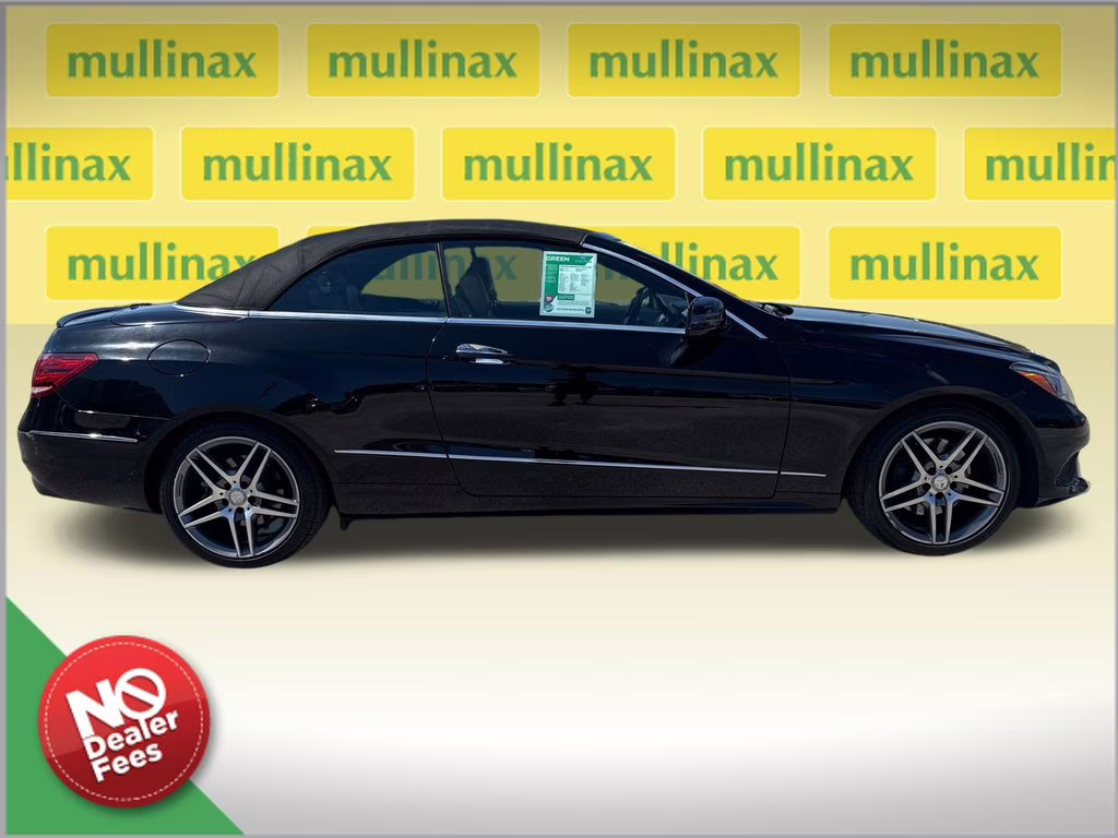 2015 Black Mercedes-Benz E-Class E 400 RWD Convertible