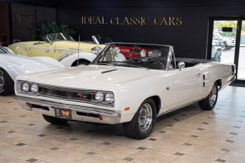 1969 W1 White Dodge Coronet R/T - #s Match Convertible