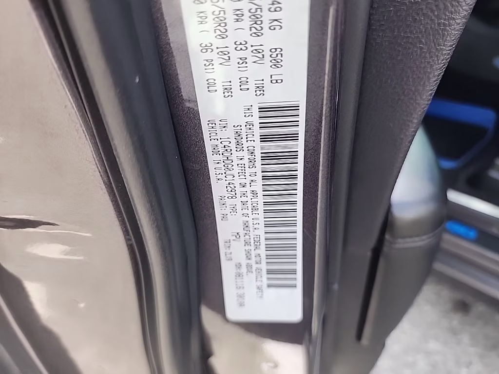2018 Granite Metallic Clearcoat Dodge Durango GT RWD SUV