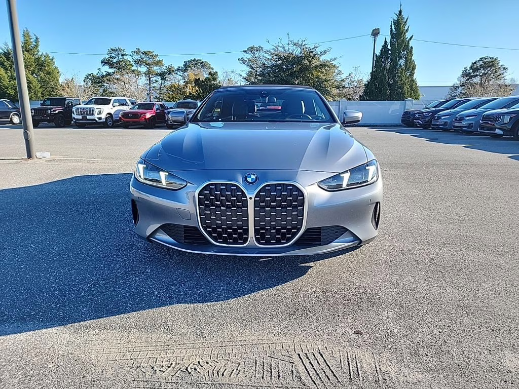 2025 Gray Metallic BMW 4 Series 430i RWD Convertible
