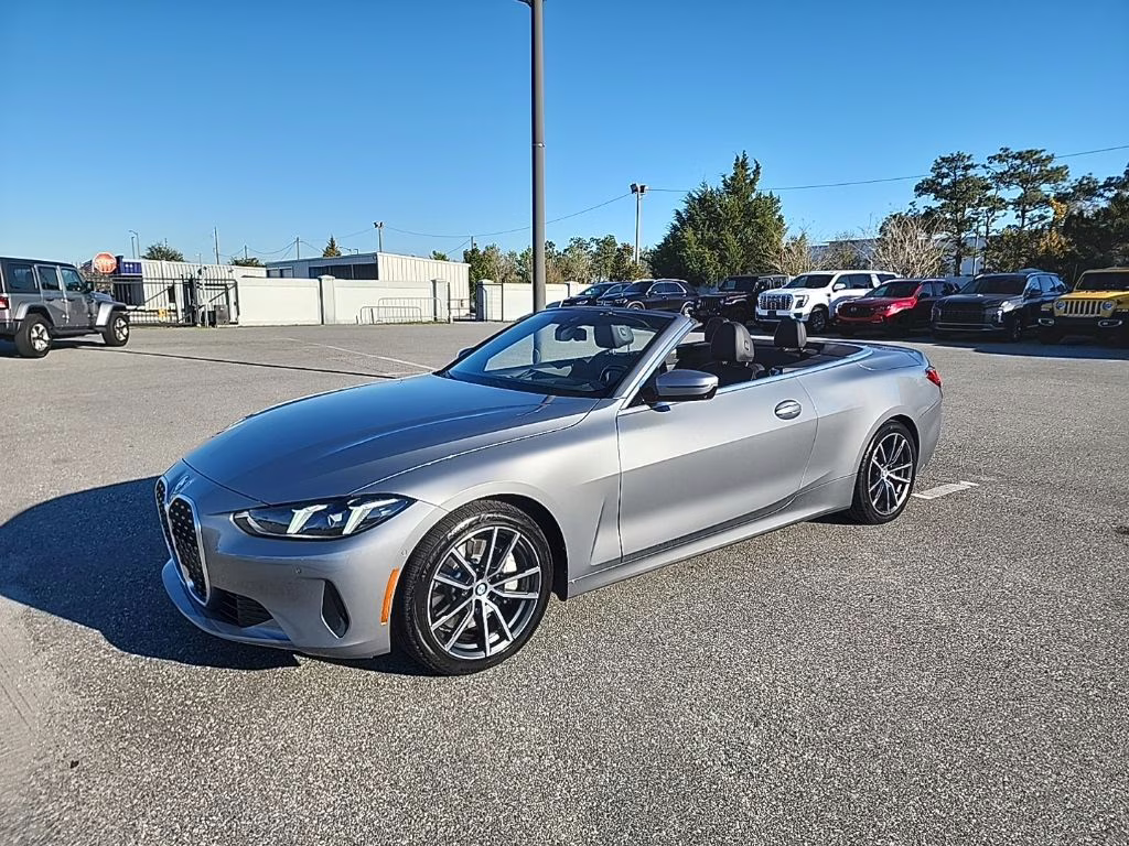 2025 Gray Metallic BMW 4 Series 430i RWD Convertible