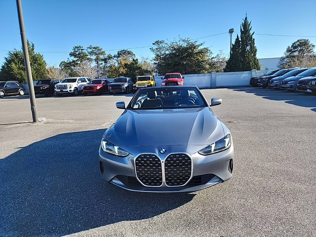 2025 Gray Metallic BMW 4 Series 430i RWD Convertible