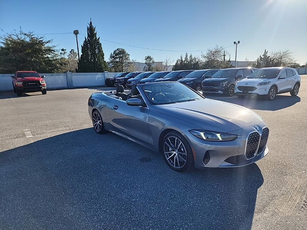 2025 Gray Metallic BMW 4 Series 430i RWD Convertible