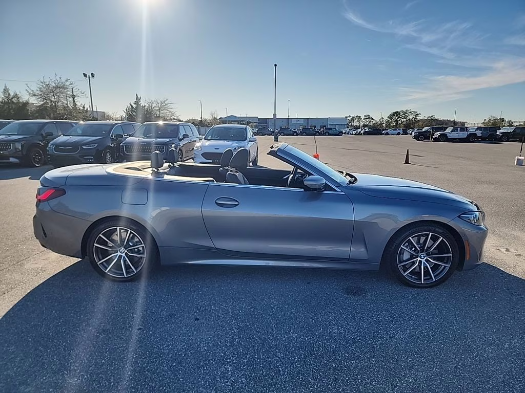 2025 Gray Metallic BMW 4 Series 430i RWD Convertible