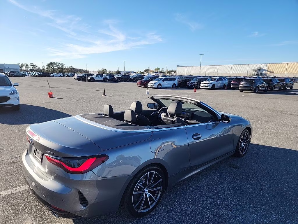2025 Gray Metallic BMW 4 Series 430i RWD Convertible
