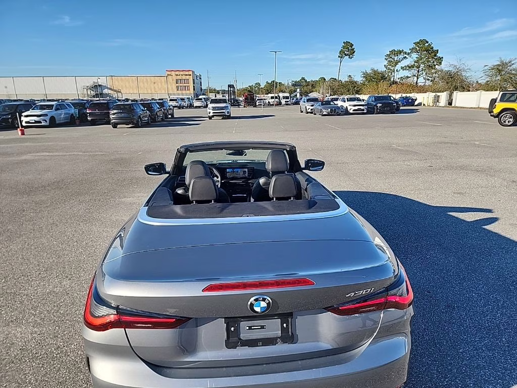 2025 Gray Metallic BMW 4 Series 430i RWD Convertible